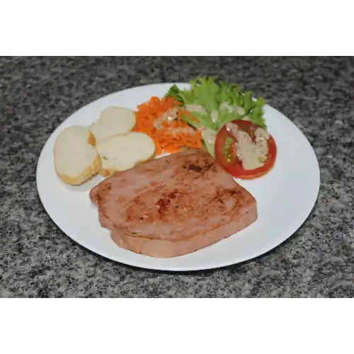 Before - Delivery app ready photo of fresh seafood platter with professional food styling